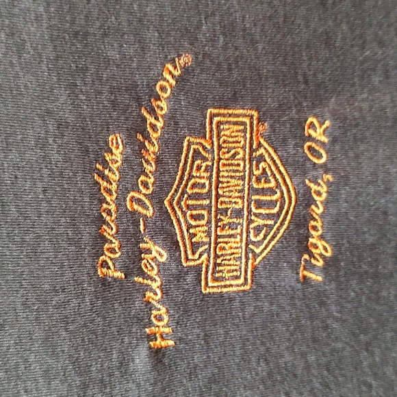 Harley Davidson long sleeved sequined tee - Picture 4 of 4